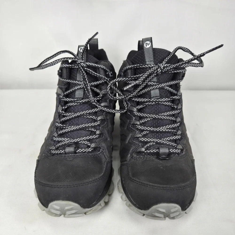 Merrell Thermo Freeze Mid Waterproof Womens Black Winter Hiking Boot 6M J41440